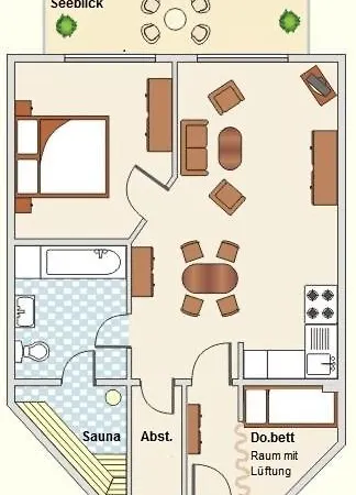 Arkonablick 53 Apartment *